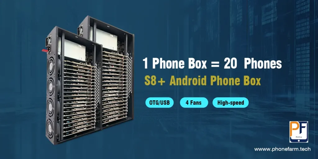 china phone farm box