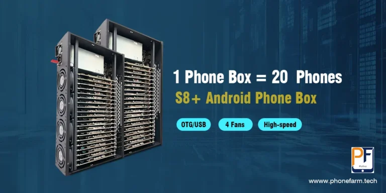 china phone farm box