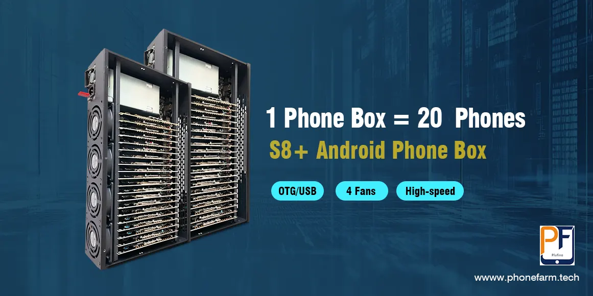 china phone farm box