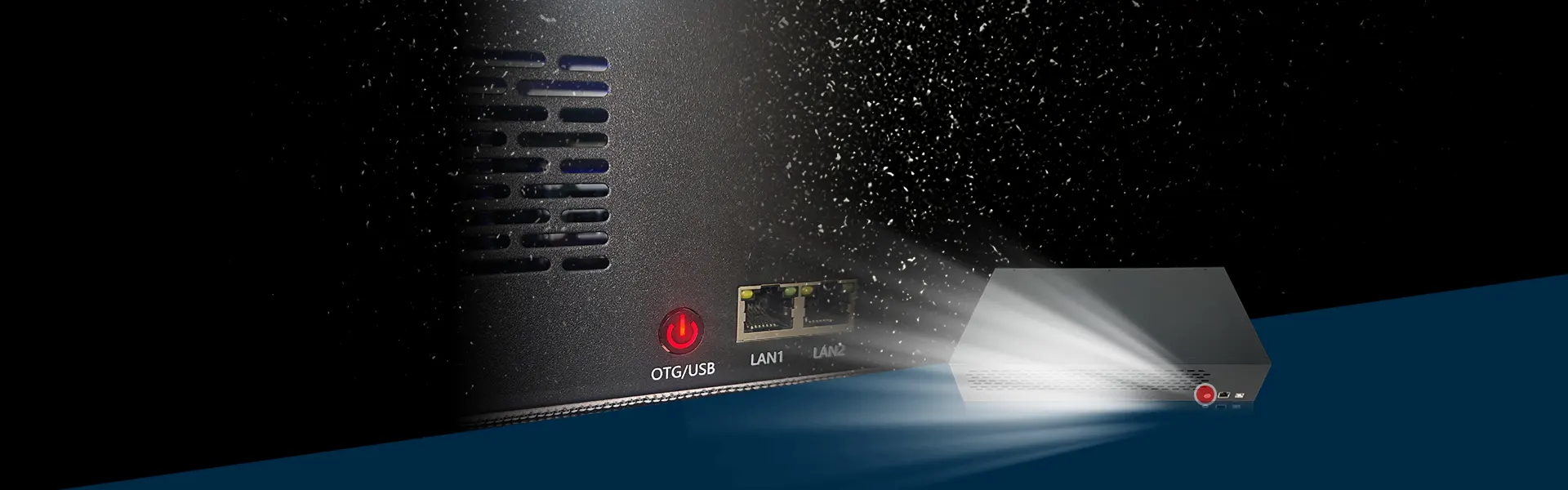 OTG USB mode on a Plufina phone farm box with dual LAN ports