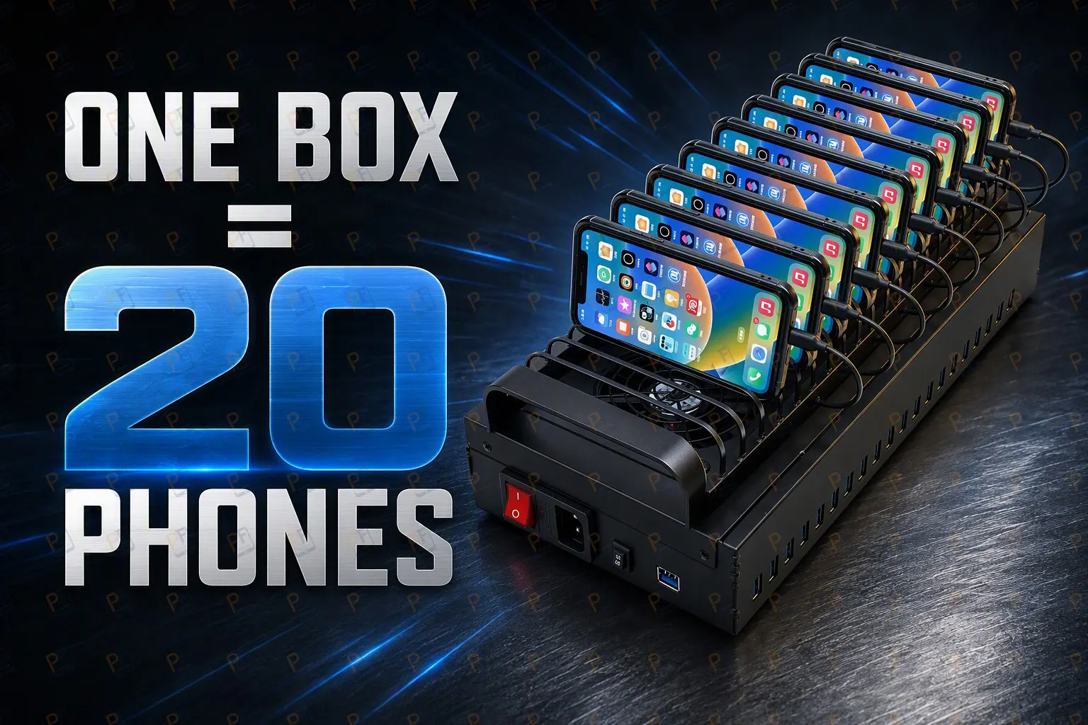 google pixel phonefarm box 2