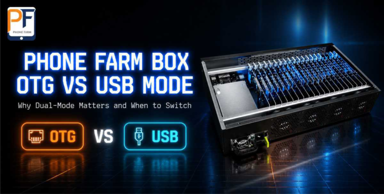 PF phone farm box